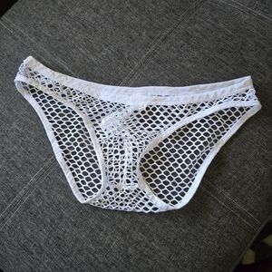 White Mesh Underwear